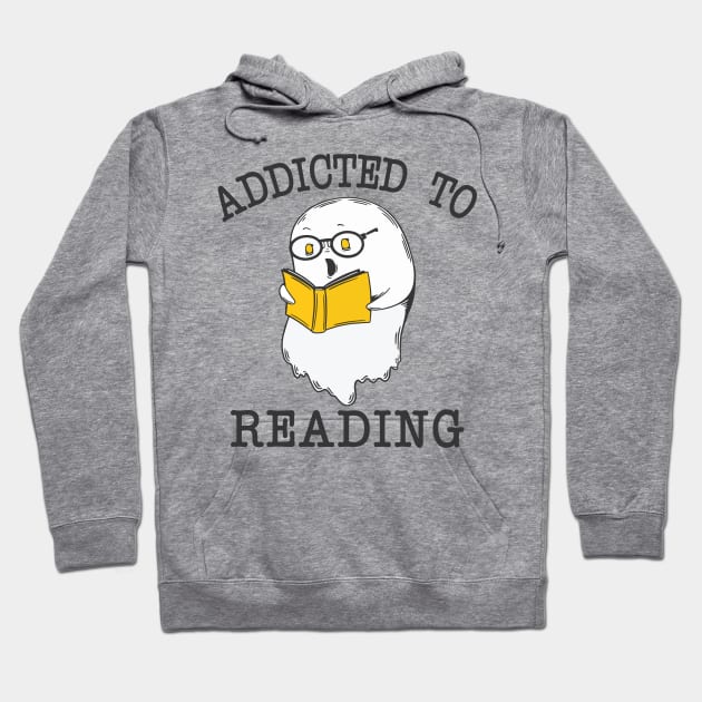 Addicted To Reading Hoodie by Aratack Kinder